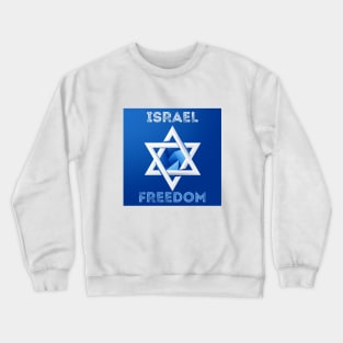 I stand with Israel, support Israel Crewneck Sweatshirt